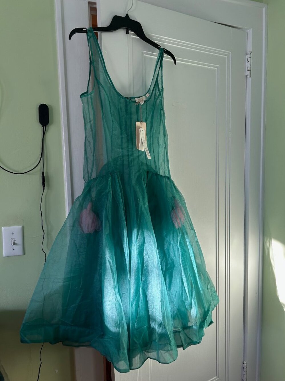 Anthropologie 'Let me be Seamed' low waist floral dress - Picture 3 of 4